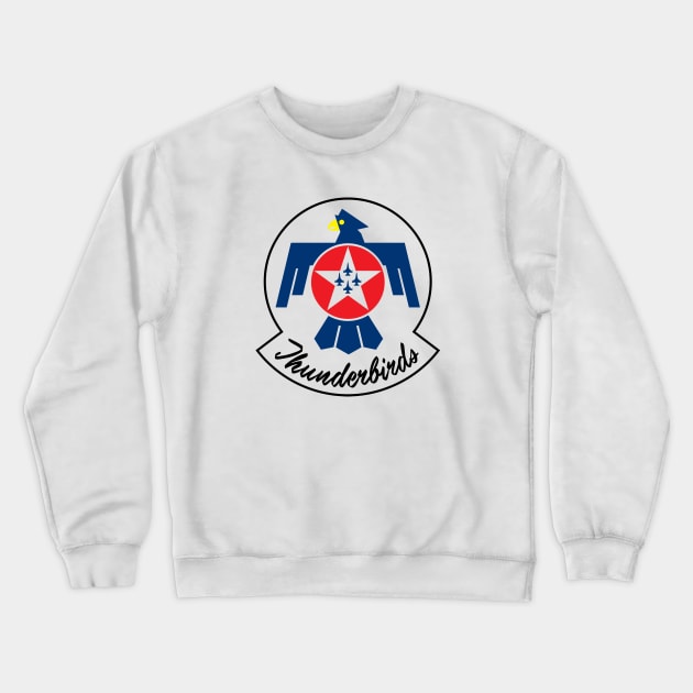 Mod.1 Air Force USAF Thunderbirds Crewneck Sweatshirt by parashop